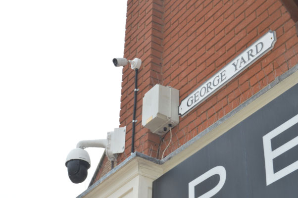 A camera installed at George Street in Essex.